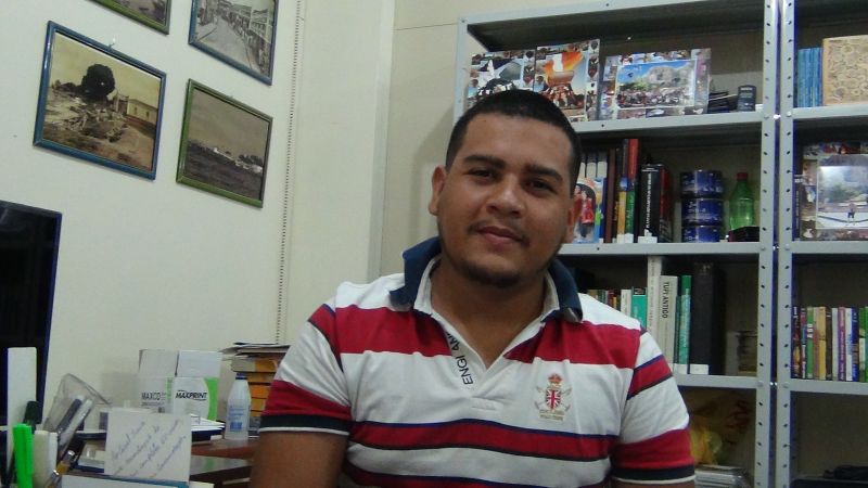Vitor Jordy Brito Pereira - Acadêmico da FIT - Curso de Publicidade e Propaganda